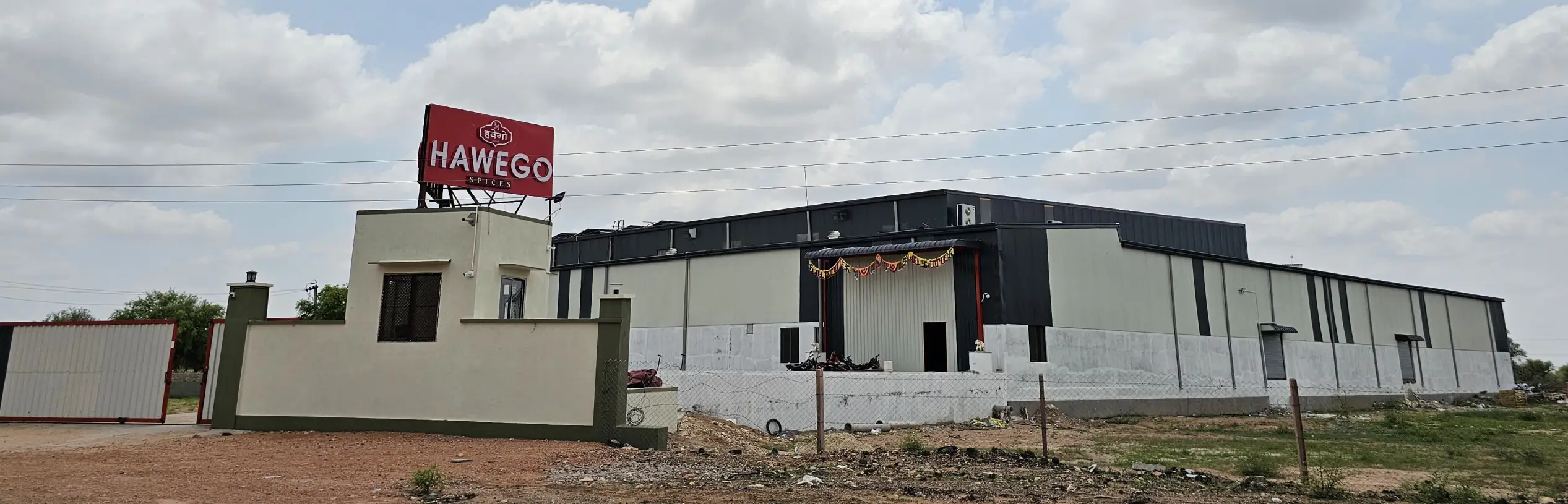 Hawego Foods and Spices manufacturing facility in Nagaur, Rajasthan